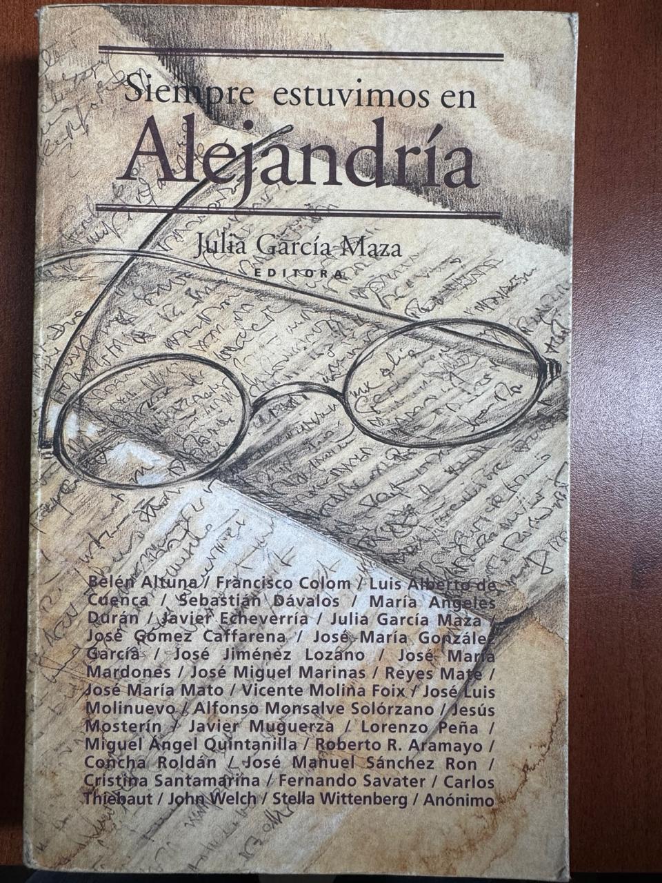 Portada del libro Siempre estuvimos en Alejandría